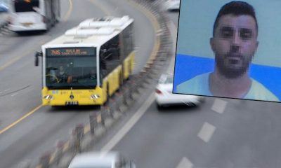 Metrobüste iğrenç olay! Çığlık atarak elinden kurtuldu