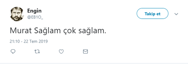 Murat Sağlam mest etti