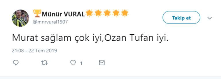 Murat Sağlam mest etti