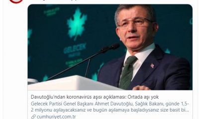 DAVUTOĞLU YOK DEDİ CUMHURBAŞKANI VAR DEDİ VE İSPATLADI