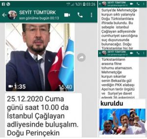 Seyit Tümtürk'ün Fransayı hiç eleştirmemesi dikkatlerden kaçmamış.