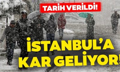 İstanbul’da akşam saatlerinden itibaren kar yağışı olacak