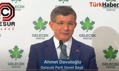 GELECEK PARTİ GENEL BAŞKANI DAVUTOĞLU ”BASIN MENSUPLARI DEMOKRASİNİN EN BÜYÜK GÜCÜDÜR” DEDİ