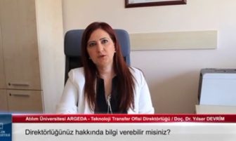 Atılım Üniversitesi ARGEDA – Teknoloji Transfer Ofisi Direktörlüğü – Yılser Devrim