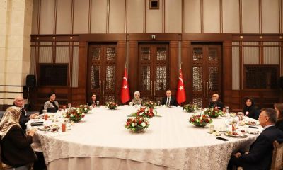 Cumhurbaşkanı Erdoğan, şehit aileleriyle iftarda bir araya geldi