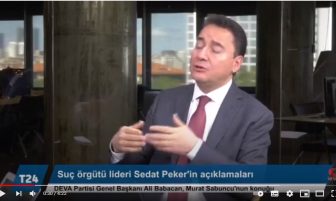 Babacan, Sedat Peker’in hakkında konuştu Videoları izlemeye dayanamıyorum