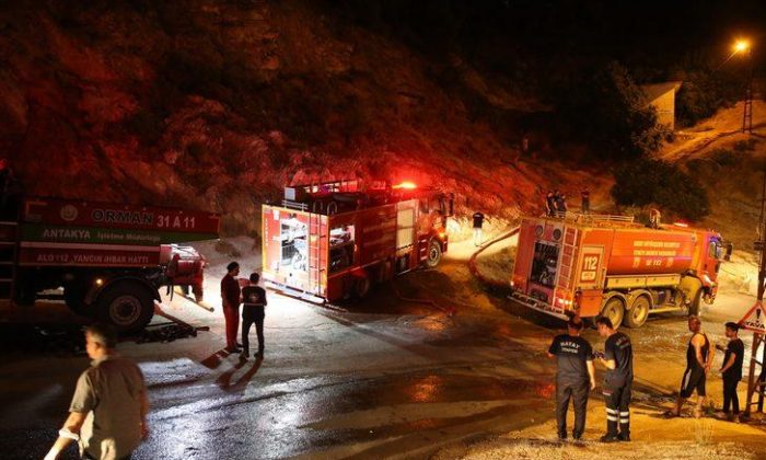 Hatay’da çıkan yangın kontrol altına alındı