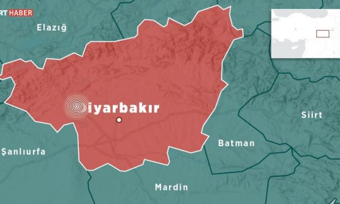 Diyarbakır’da 4 büyüklüğünde deprem