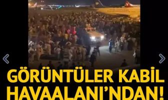 Tahliye operasyonları Kabil Havaalanı’ndan yürütülürken, havaalanında tüm ticari uçuşlar askıya alındı.