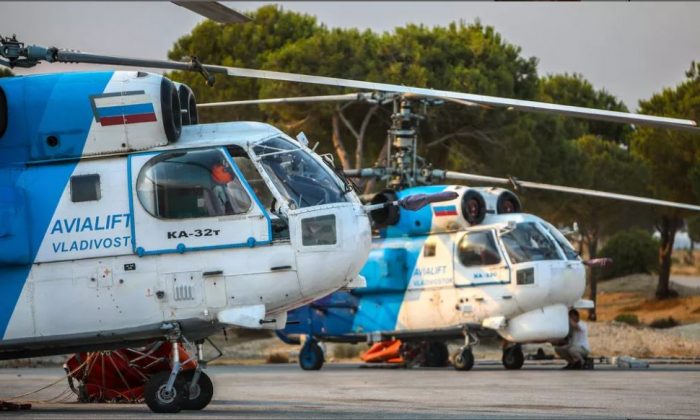 Manavgat’taki yangında kullanılan helikopterler: Ateş kuşları