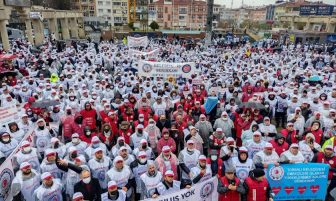 Bakırköy Belediyesinde işçilerinin 25 Ekim’de  başlattığı grevin 95. günü