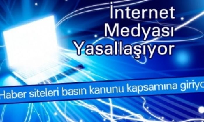 İnternet haber siteleri süreli yayınlara dahil ediliyor.