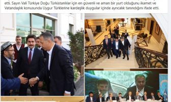 İstanbul valisi Ali Yerlikaya Uygur Türklerine ayrıcalık tanındığını söyledi