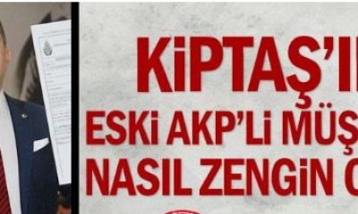 Eski KİPTAŞ Genel Müdür Müşaviri,KİPTAŞ’dan yarı fiyatına ev satın aldığı ortaya çıktı. 