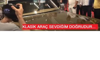 Oktay Kaynarca ,KLASİK ARAÇ SEVDİĞİM DOĞRUDUR…dedi.