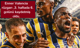 Valencia 3. haftada 6. golünü kaydetmiş oldu.