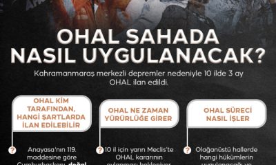 10 il için Olağanüstü Hal kararı Resmi Gazete’de