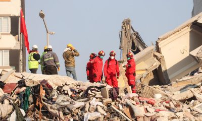 Çinli ekip Kahramanmaraş’taki enkazlarda ‘can’ arıyor