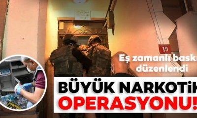 Kokain dağıtımı yapan175 kişilik Çeteye operasyon 161 gözaltı