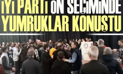 İyi Parti Mv. adayları temayül yoklamasında kavga çıktı.