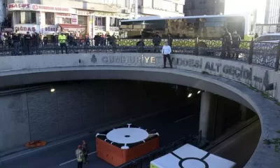 Taksim’de Ukraynalı polis A.A.I,intihar girişiminde bulundu. 