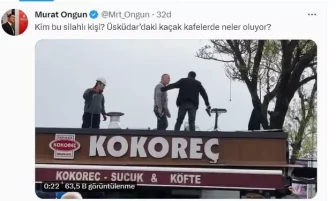 Yıkımı engellemek isteyen silahlı kişi Gözaltına alındı….