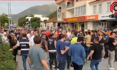 Fethiye CHP ve Ak Parti Binalarının Yakın Olması Nedeniyle   Gerginlik yaşandı