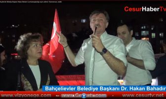 Bahçelievler Belediye Başkanı Dr. Hakan Bahadır Cumhurbaşkanlığı seçim zaferini Kameramıza anlattı