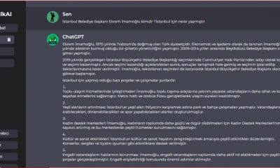 Yapay Zekaya İstanbul Belediye Başkanını sorduk