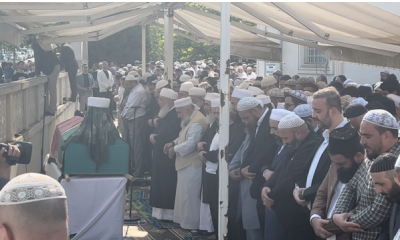 Menzil Cemaati lideri Seyyid Abdülbaki El-hüseyni’nin cenazesinde izdiham yaşandı