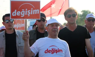 Bolu’dan Ankara’daki CHP Genel Merkezi’ne yürüyen Tanju Özcan açıkladı