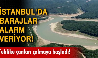 İstanbul’un 64 günlük suyu kaldı,Su seviyesi Yüzde 20 ye düştü