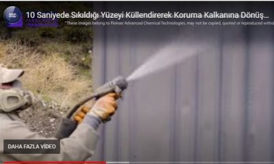 Koruma Kalkanına Dönüştüren Anafarta Sprey Sıkıldığı Yüzeyi 10 Saniyede Küllendirerek  koruyor