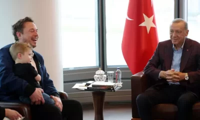 Türkevi’nde Elon Musk’ı kabul etti!