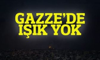 Gazze Şeridi’nde elektirkler kesildi.