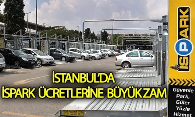 İstanbul’da 1 saat otopark ücreti 33 TL’den 52 TL’ye yükseltildi.