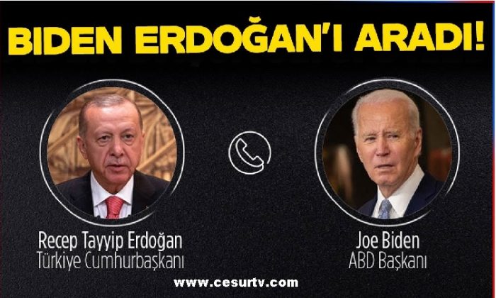 ABD Başkanı Biden, Cumhurbaşkanı Erdoğan’ı aradı