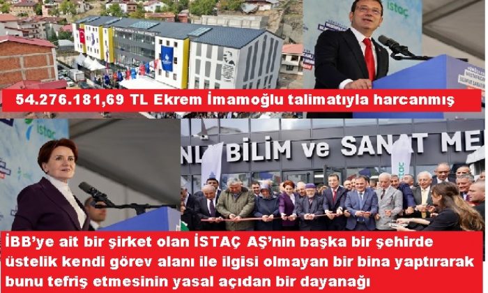 İBB İştirakı İSTAÇ AŞ.Gümüşhane’de Anahtar teslimi Bilim ve Sanat Merkezi yapmış