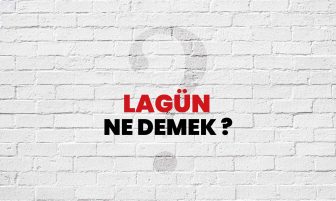 Lagün Ne demek ? Nedir ?