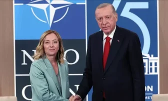 ERDOĞAN, İTALYA BAŞBAKANI MELONİ İLE GÖRÜŞTÜ