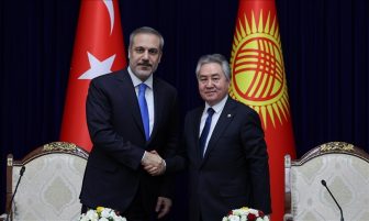 Fidan, Kırgız mevkidaşı Kulubayev ile görüştü