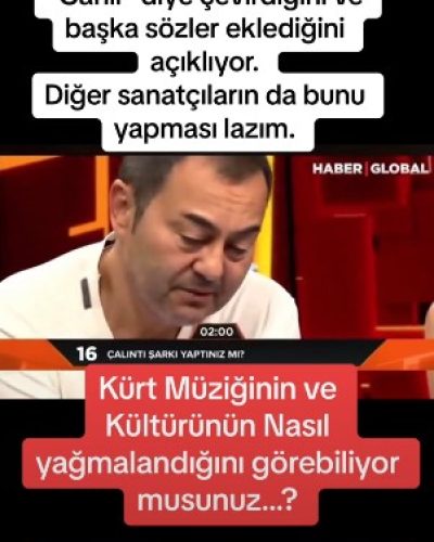 Serdar Ortaç’ın Cahil şarkısı çalıntımı ?