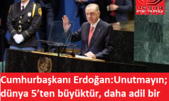 Unutmayın , Dünya 5’ten büyüktür, daha adil bir dünya mümkündür