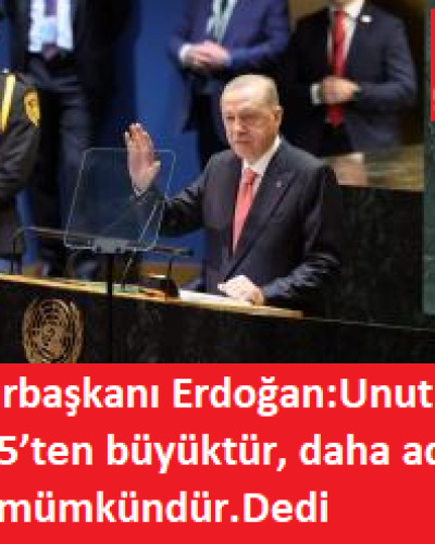 Unutmayın , Dünya 5’ten büyüktür, daha adil bir dünya mümkündür