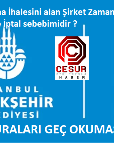 İSKİ Fatura okuma Hizmeti yapan şirket İhalesini İPTAL etmemesi suç mu ?