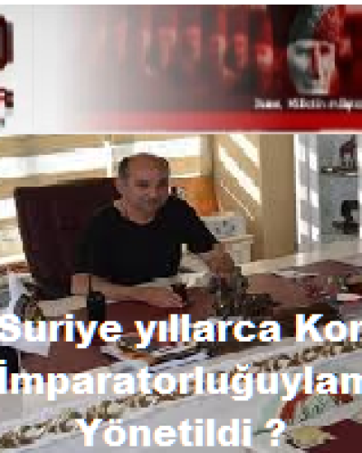 Suriye yıllarca Korku İmparatorluğuylamı Yönetildi ?