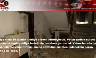 Beylikdüzü’ndeki Çamlık Sitesi’ndeki kiracı maddi durumu olmadığı için evini boşaltamıyor.