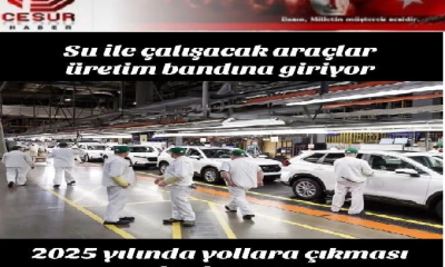 Otomobilde devrim: Suyla çalışan aracın üretimine başlandı