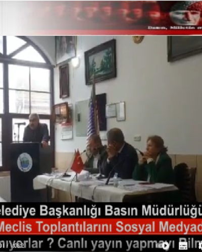 Adalar Belediyesi 2025/Şubat ayı meclis Toplantısı Gergin Geçti