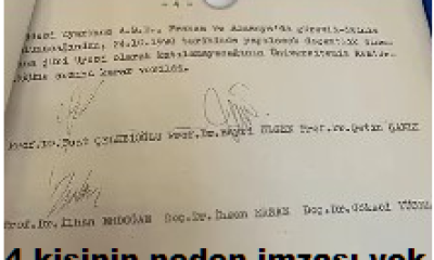 İmamoğlu Diploması YKK rında 7 kişiden 3 ü imzalıyor 4 ü imzalamıyor neden ?